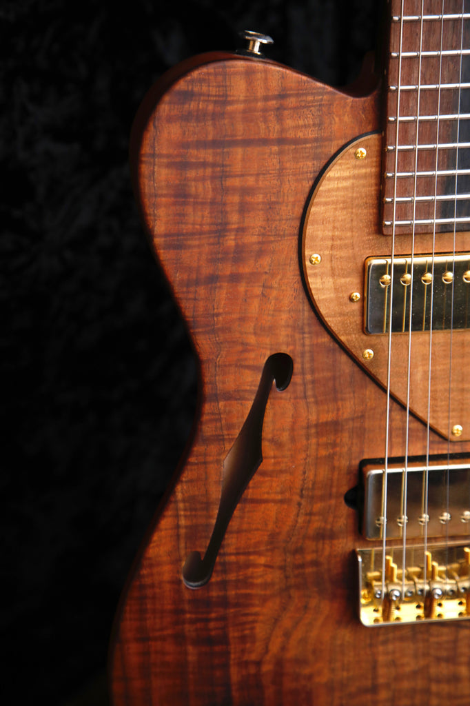 Suhr Custom Classic T Thinline Koa Top Electric Guitar Pre-Owned