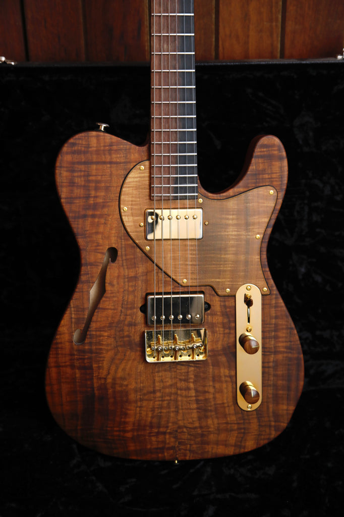 Suhr Custom Classic T Thinline Koa Top Electric Guitar Pre-Owned
