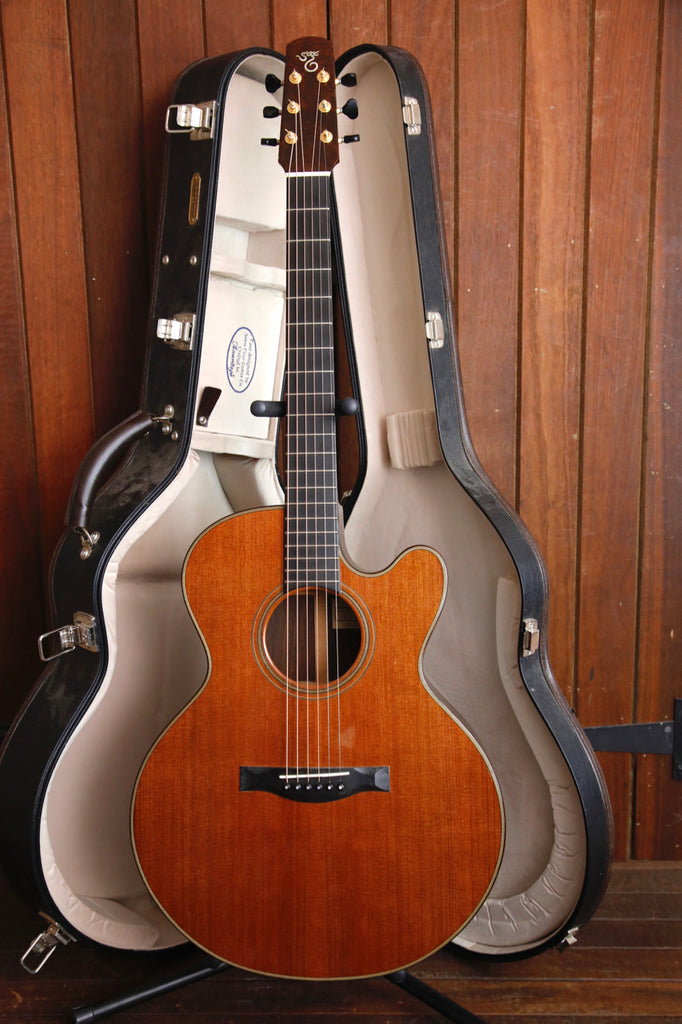 Santa Cruz Custom Fingerstyle Sinker Redwood/Indian Rosewood Acoustic Guitar Pre-Owned