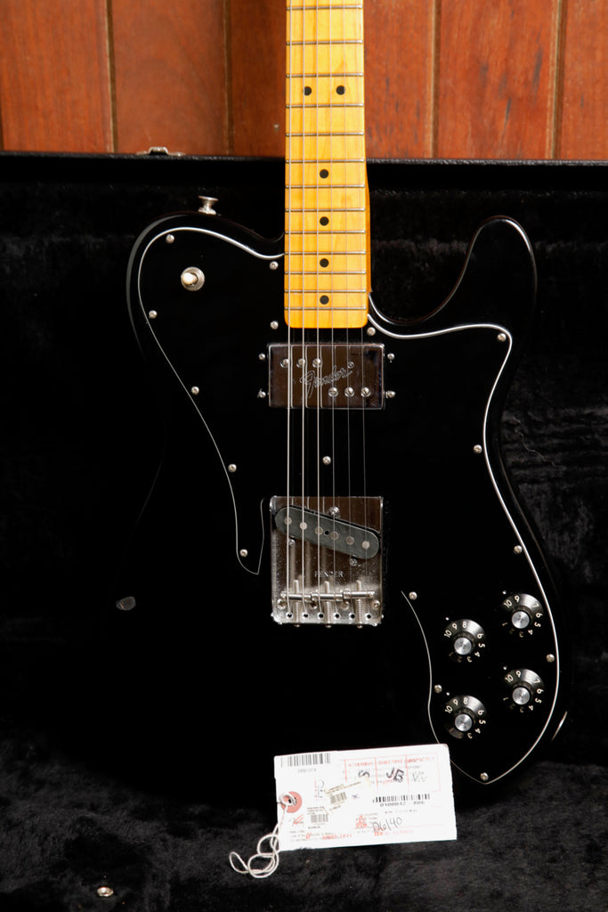 Fender American Vintage '72 Telecaster Custom Black Electric Guitar 2011 Pre-Owned