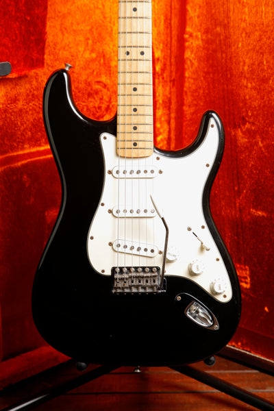 Fender American Vintage Reissue '70s Stratocaster Black Electric Guitar Pre-Owned