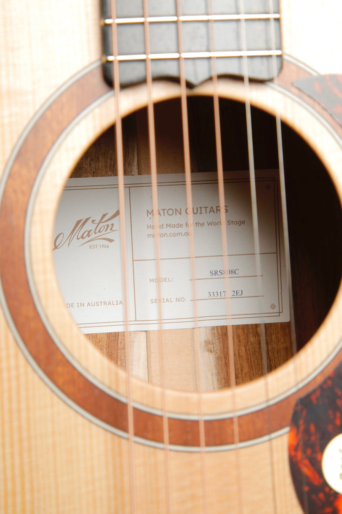 Maton SRS808C Solid Road Series Acoustic-Electric Guitar