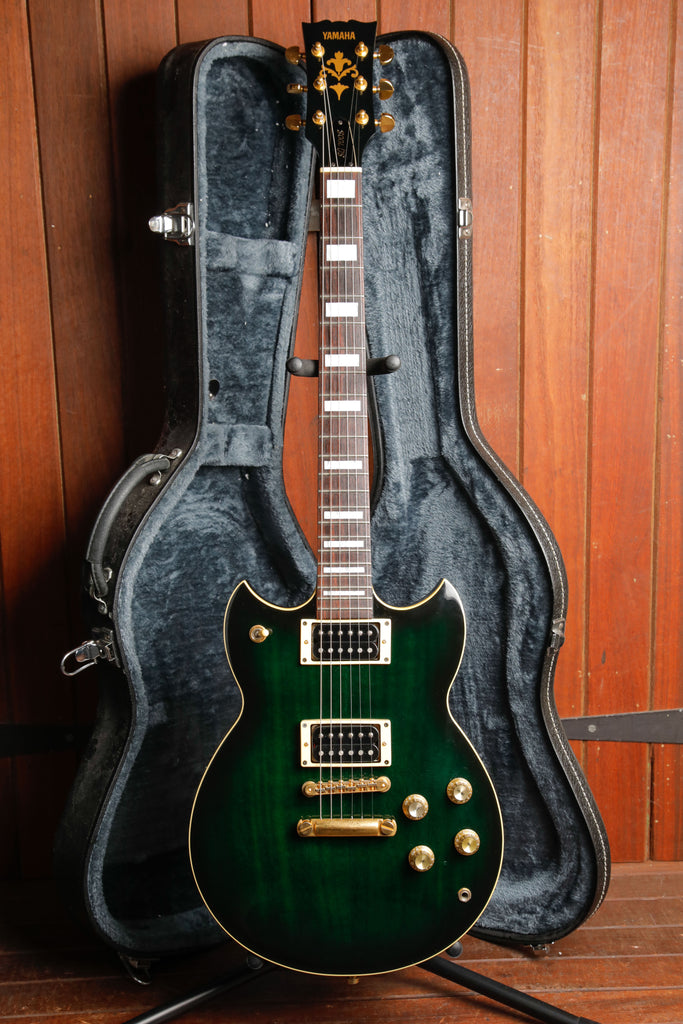 Yamaha SG700s Translucent Green Electric Guitar Made in Japan Pre-Owned