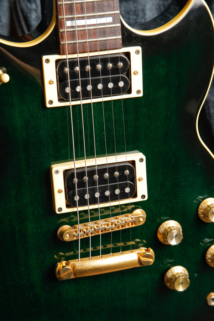 Yamaha SG700s Translucent Green Electric Guitar Made in Japan Pre-Owned