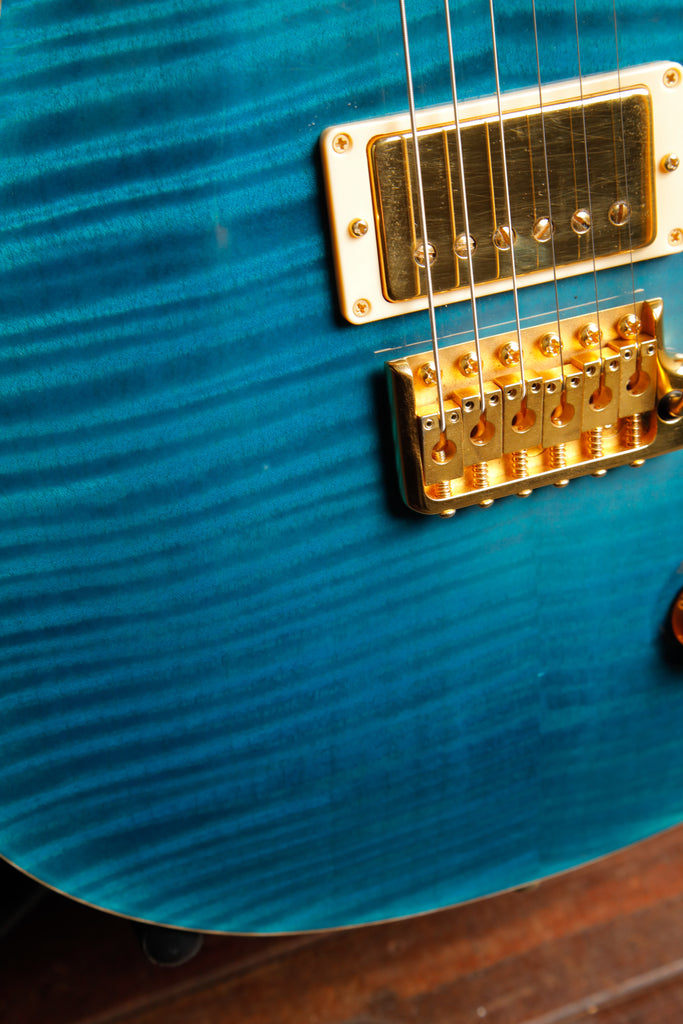 PRS Custom 22 Tremolo Artist Package Aquamarine Electric Guitar 2003 Pre-Owned