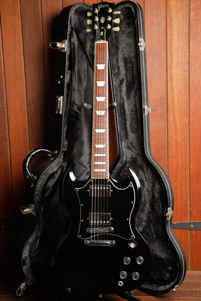 Gibson SG Standard Ebony Electric Guitar 2005 Pre-Owned