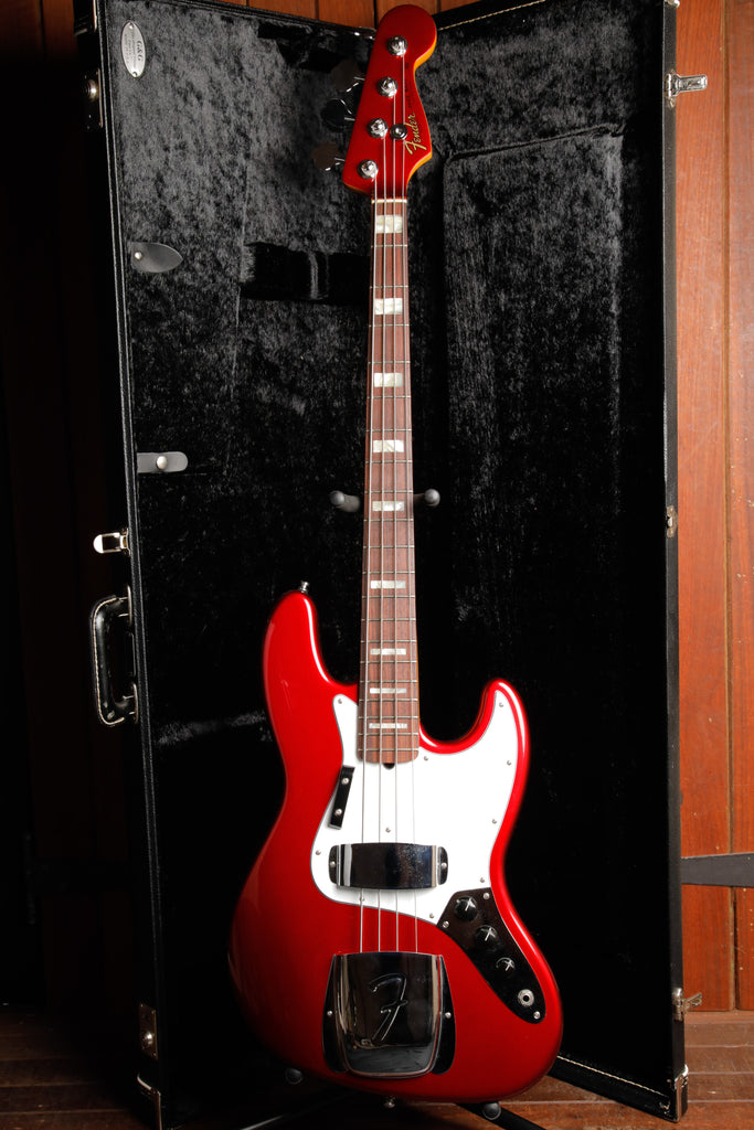 Fender 50th Anniversary Jazz Bass Candy Apple Red 2010 Pre-Owned