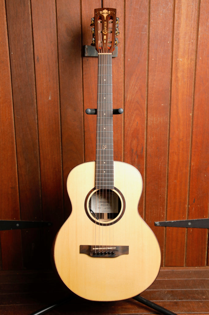 Crafter Mino/Macassar Small Body Acoustic-Electric Guitar Pre-Owned