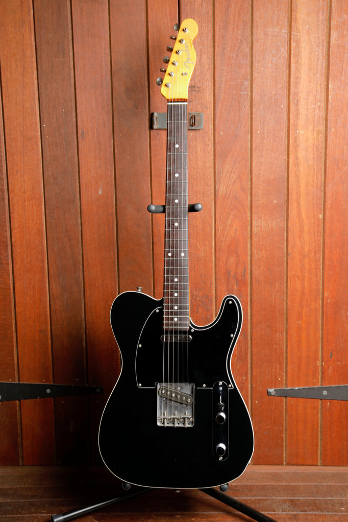 Fender Japan TL62B Telecaster Custom Black Electric Guitar 2014 Pre-Owned