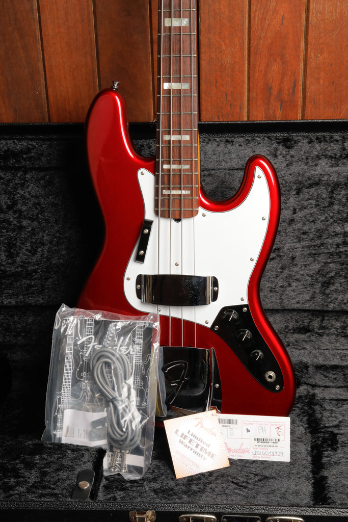 Fender 50th Anniversary Jazz Bass Candy Apple Red 2010 Pre-Owned
