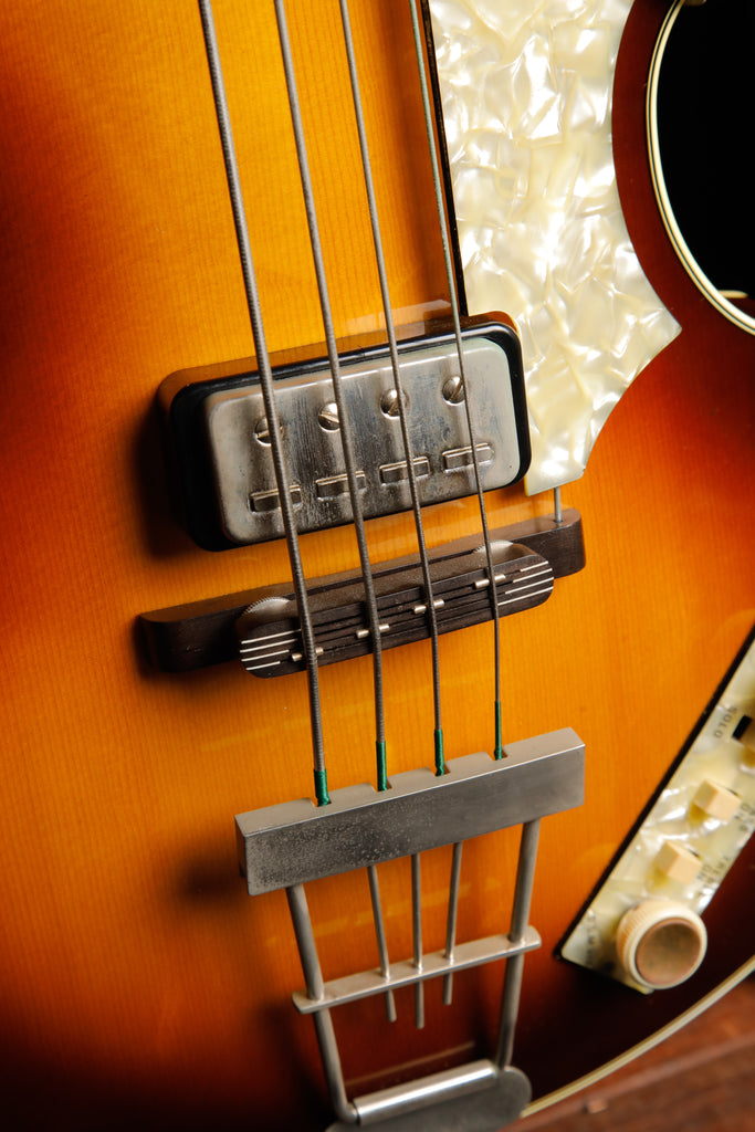 Hofner 500/1 Vintage '63 Sunburst Violin Bass Guitar Reissue 2006 Pre-Owned