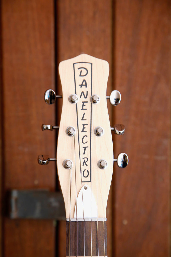 Danelectro Stock '59 Double Cut Aqua Electric Guitar