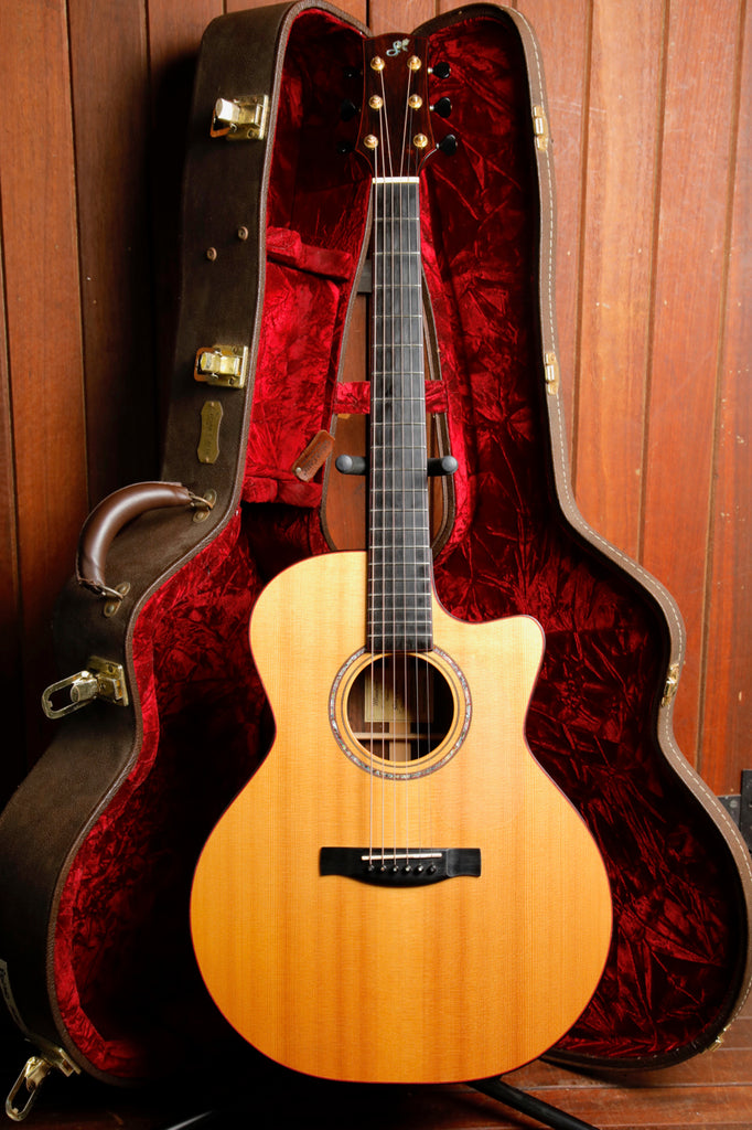 Sheppard Minstrel Grand Auditorium Cutaway Brazilian Rosewood Acoustic Guitar Pre-Owned
