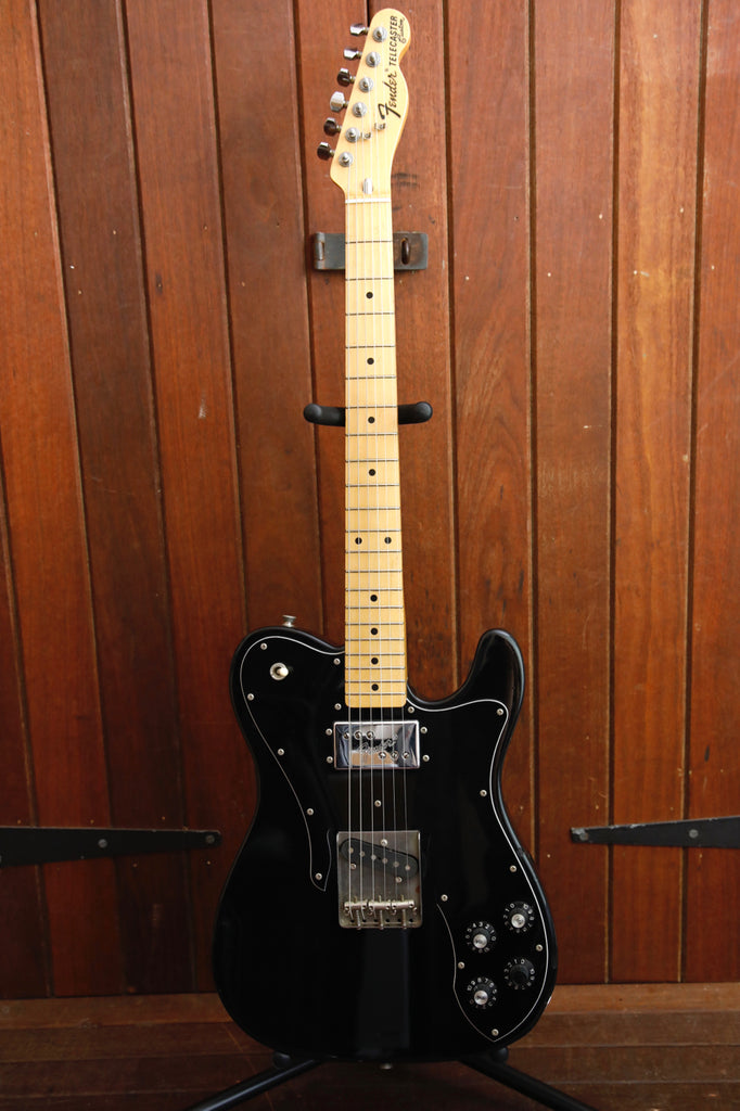 Fender Japan TC-72 '72 Reissue Telecaster Custom Black Electric Guitar 1994 Pre-Owned