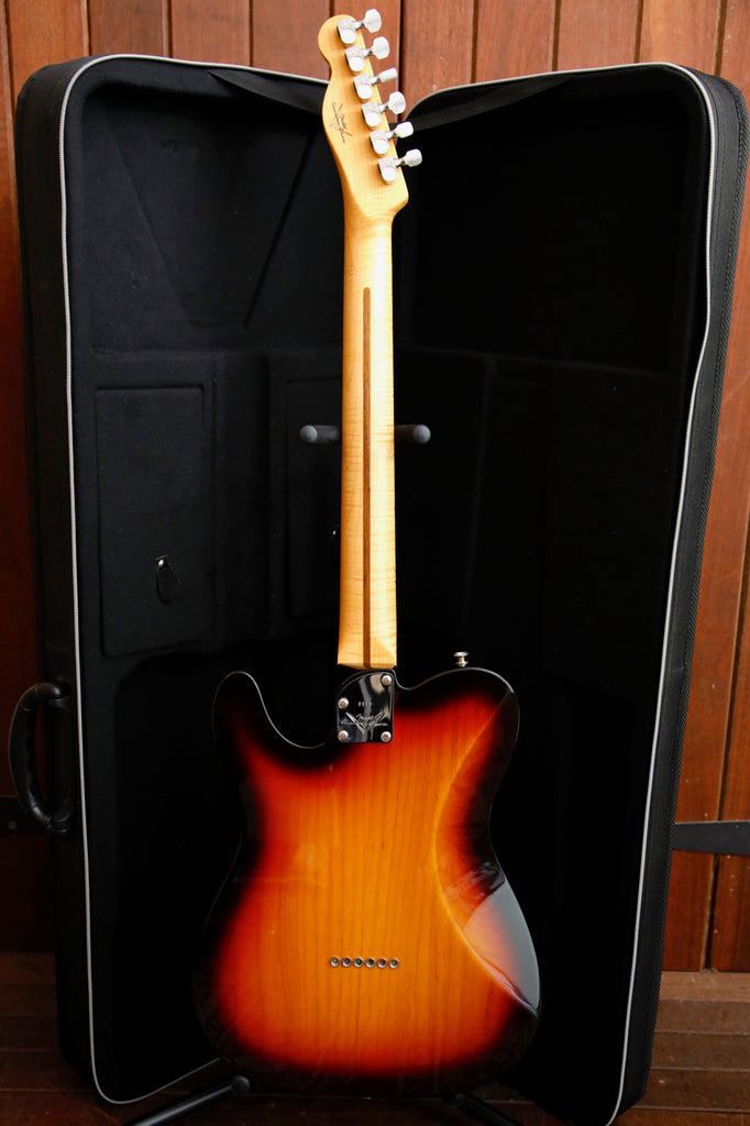 Fender Custom Shop Custom Deluxe Telecaster Sunburst Electric Guitar 2013 Pre-Owned