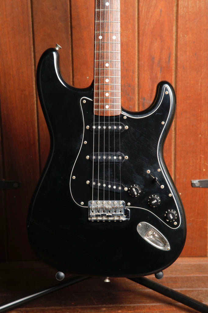 Fender Japan ST72-70 Stratocaster Black Electric Guitar 1987 Pre-Owned