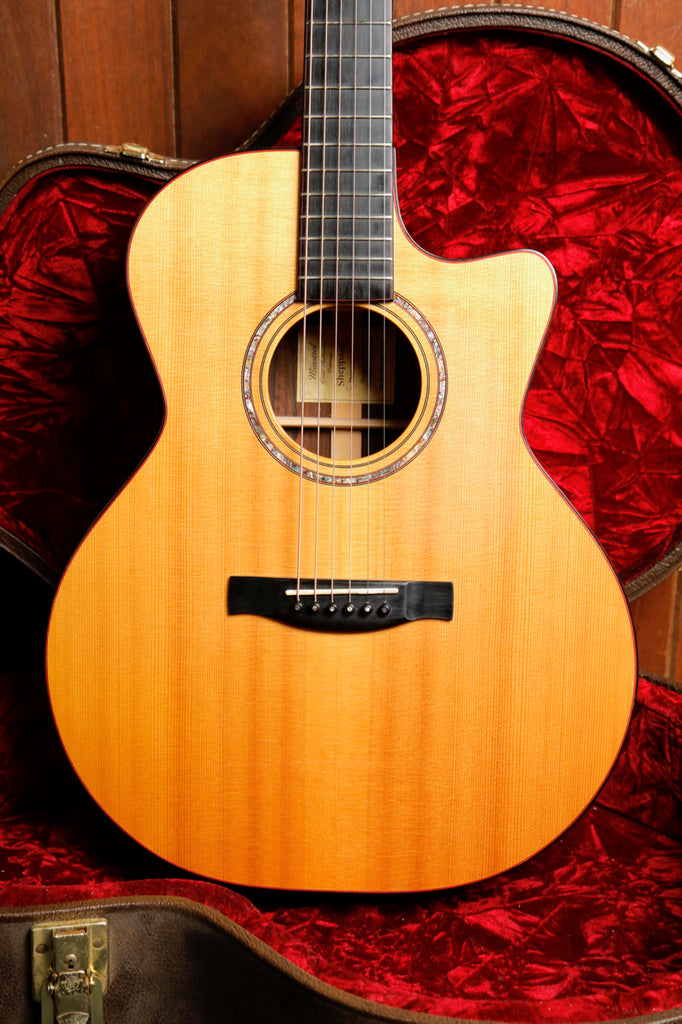 Sheppard Minstrel Grand Auditorium Cutaway Brazilian Rosewood Acoustic Guitar Pre-Owned