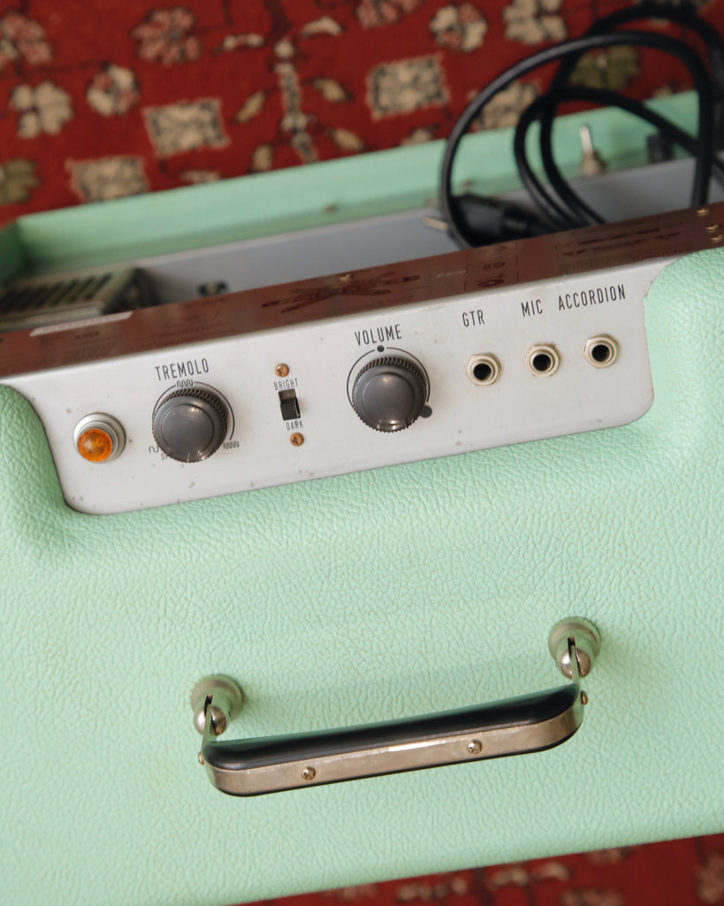 Fender Pawn Shop Special Excelsior 13W 1x15" Sea Foam Green Valve Guitar Combo Pre-Owned