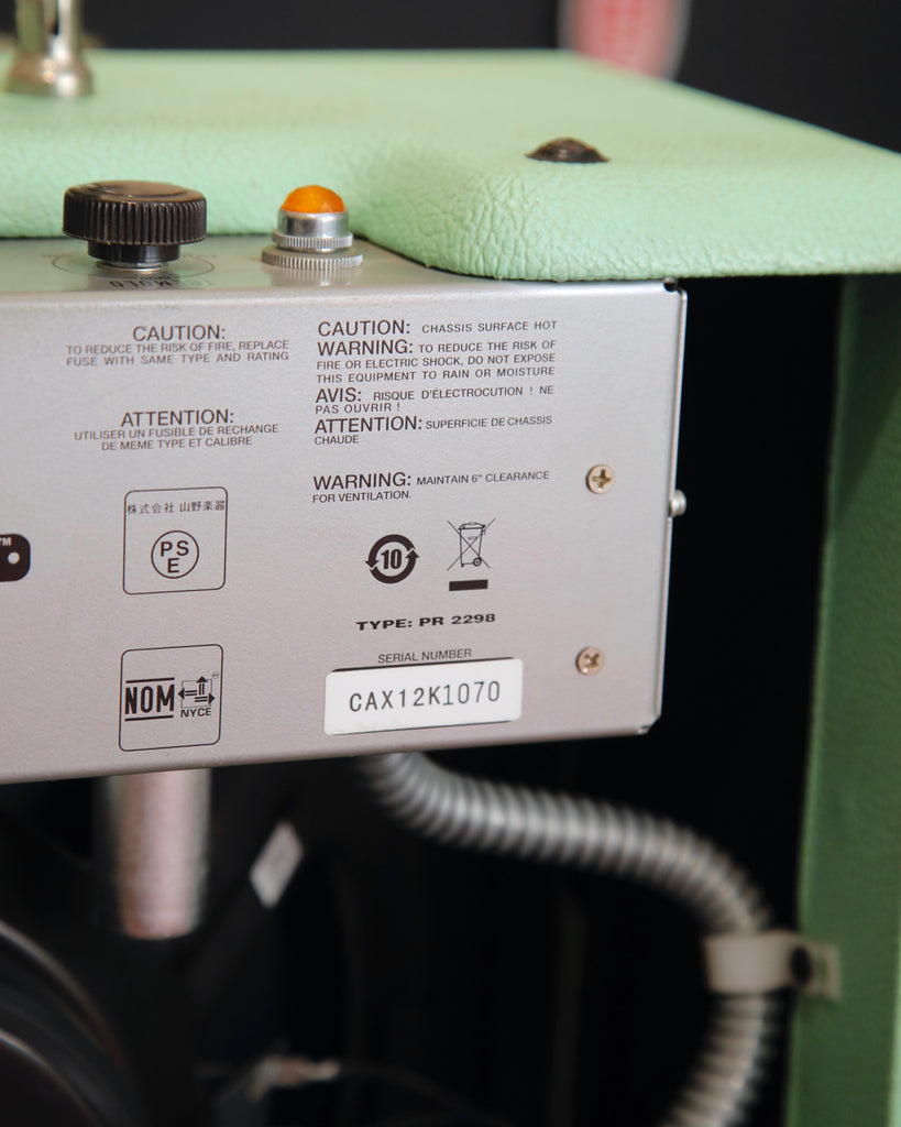 Fender Pawn Shop Special Excelsior 13W 1x15" Sea Foam Green Valve Guitar Combo Pre-Owned