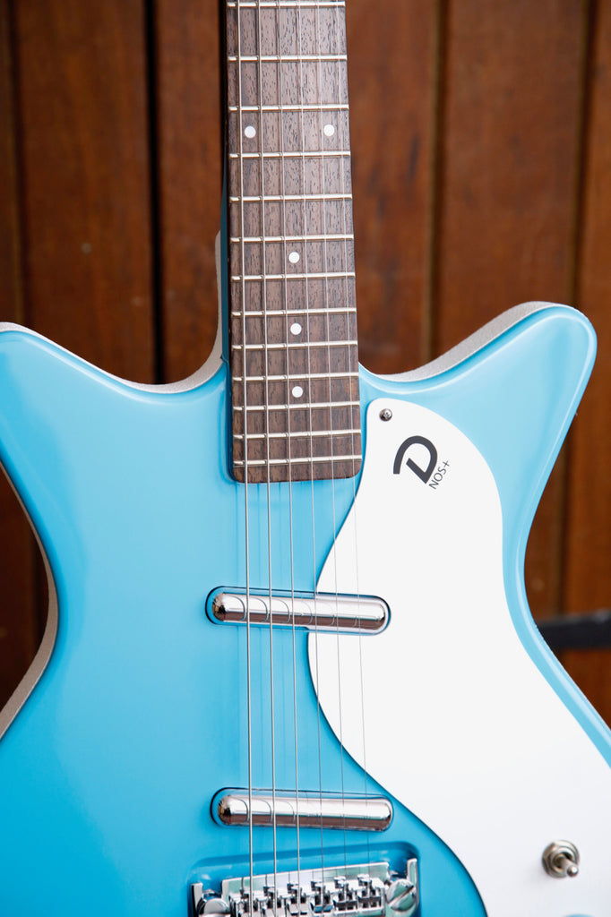 Danelectro '59M NOS+ Double Cut Baby Blue Electric Guitar
