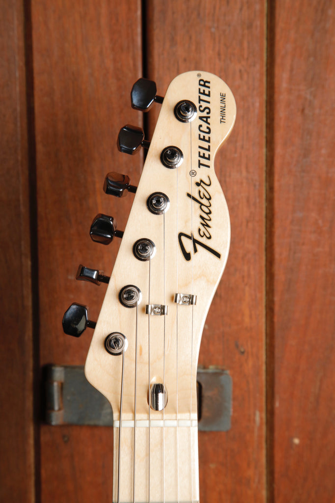 Fender Made In Japan Traditional '70s Telecaster Thinline Natural Electric Guitar Pre-Owned