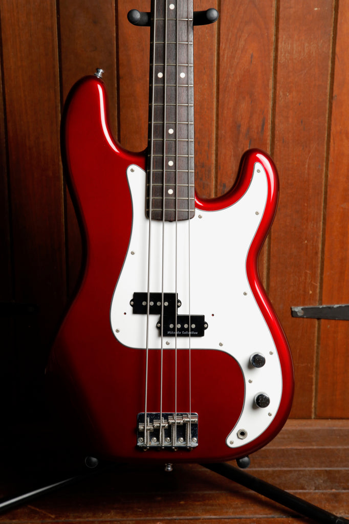 Fender Japan PB62-66DMC Precision Bass Old Candy Apple Red Bass Guitar Pre-Owned