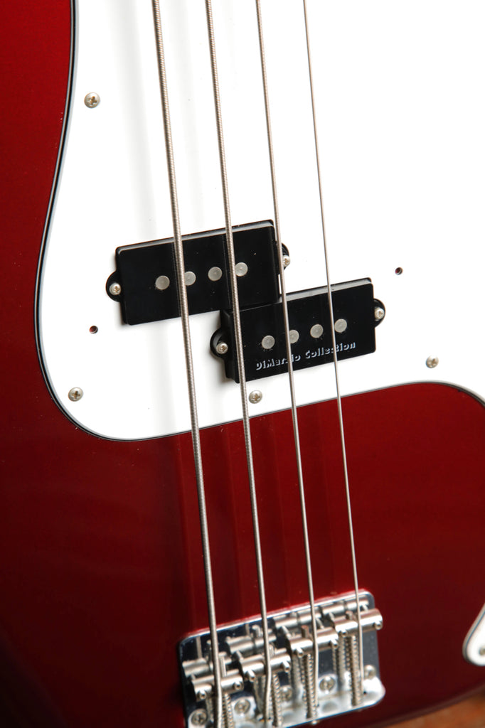 Fender Japan PB62-66DMC Precision Bass Old Candy Apple Red Bass Guitar Pre-Owned