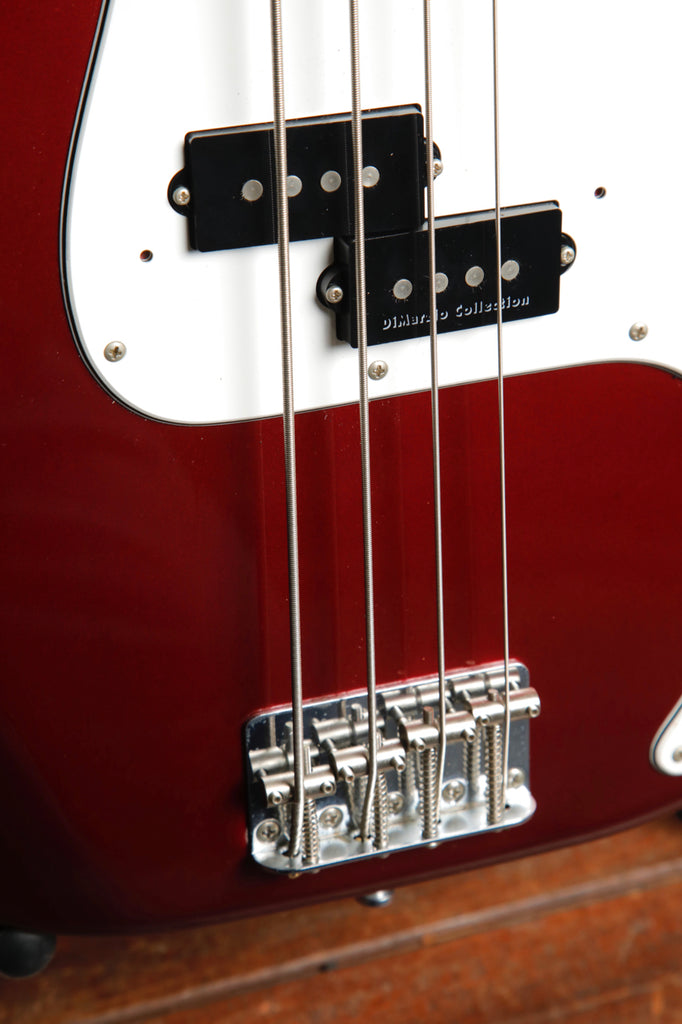 Fender Japan PB62-66DMC Precision Bass Old Candy Apple Red Bass Guitar Pre-Owned