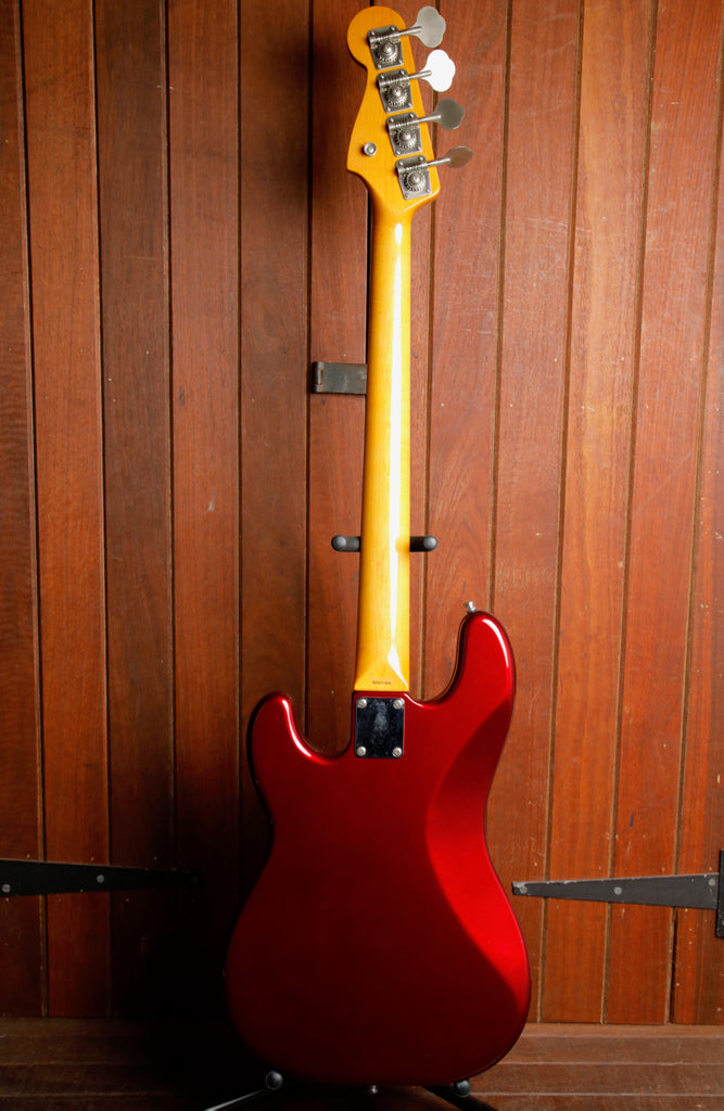 Fender Japan PB62-66DMC Precision Bass Old Candy Apple Red Bass Guitar Pre-Owned