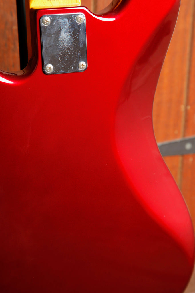 Fender Japan PB62-66DMC Precision Bass Old Candy Apple Red Bass Guitar Pre-Owned