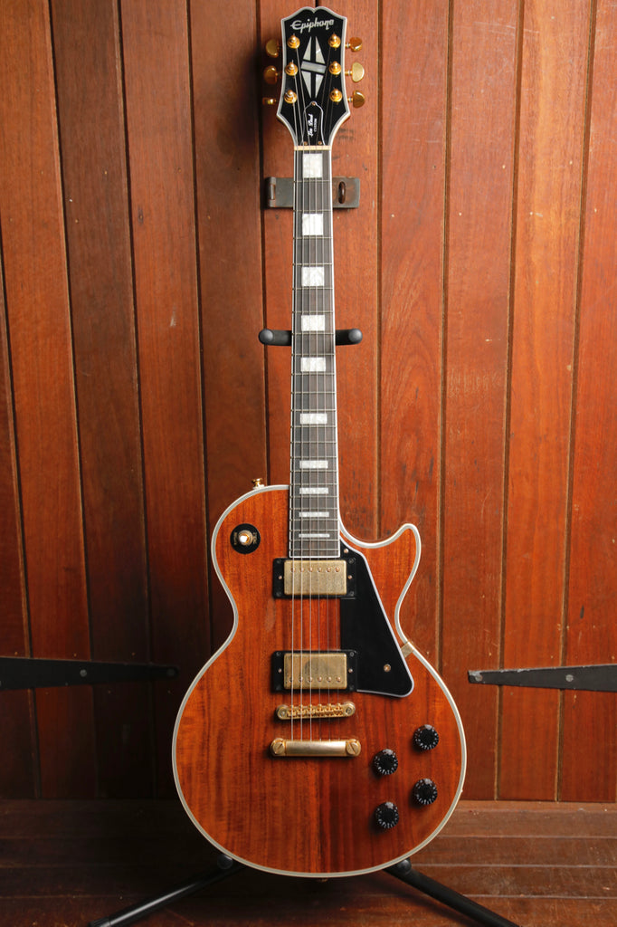 Epiphone Les Paul Custom Koa Electric Guitar Pre-Owned