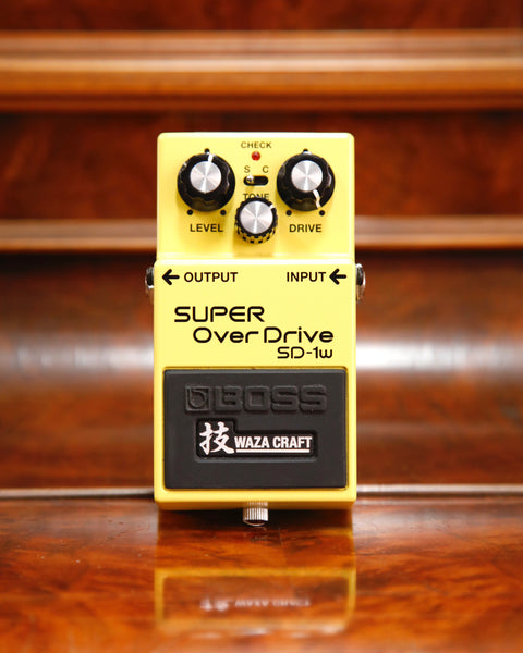 Boss SD-1W Waza Craft Overdrive Pedal Pre-Owned