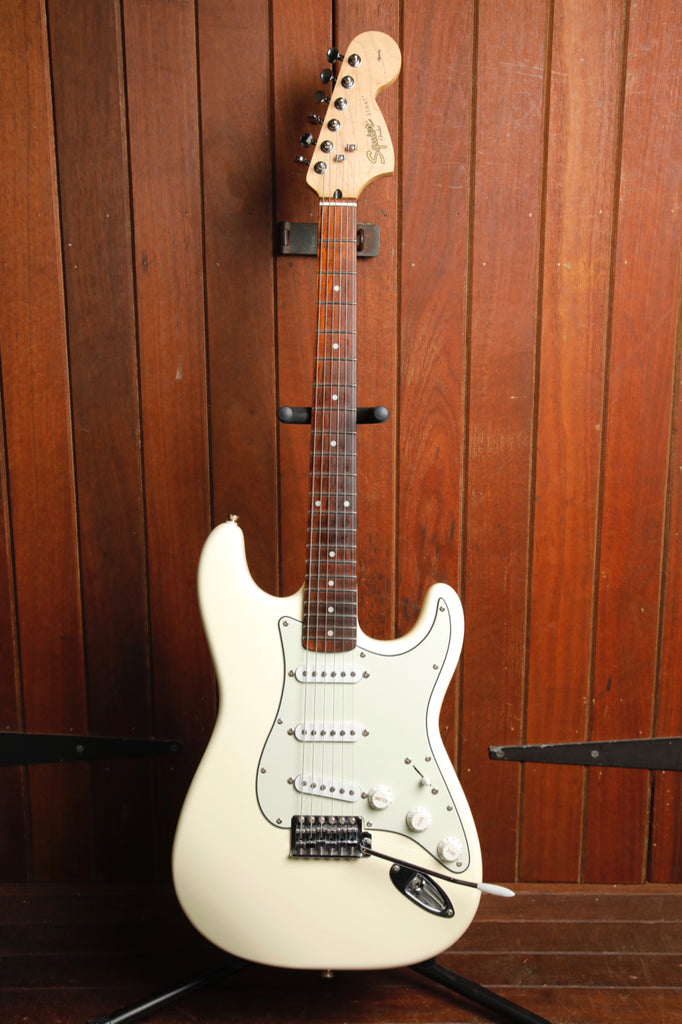 Squier Affinity Stratocaster Electric Guitar Olympic White Pre-Owned