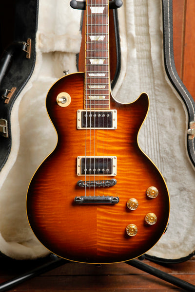 Gibson Les Paul Standard Tobacco Sunburst Electric Guitar 2009 Pre-Owned