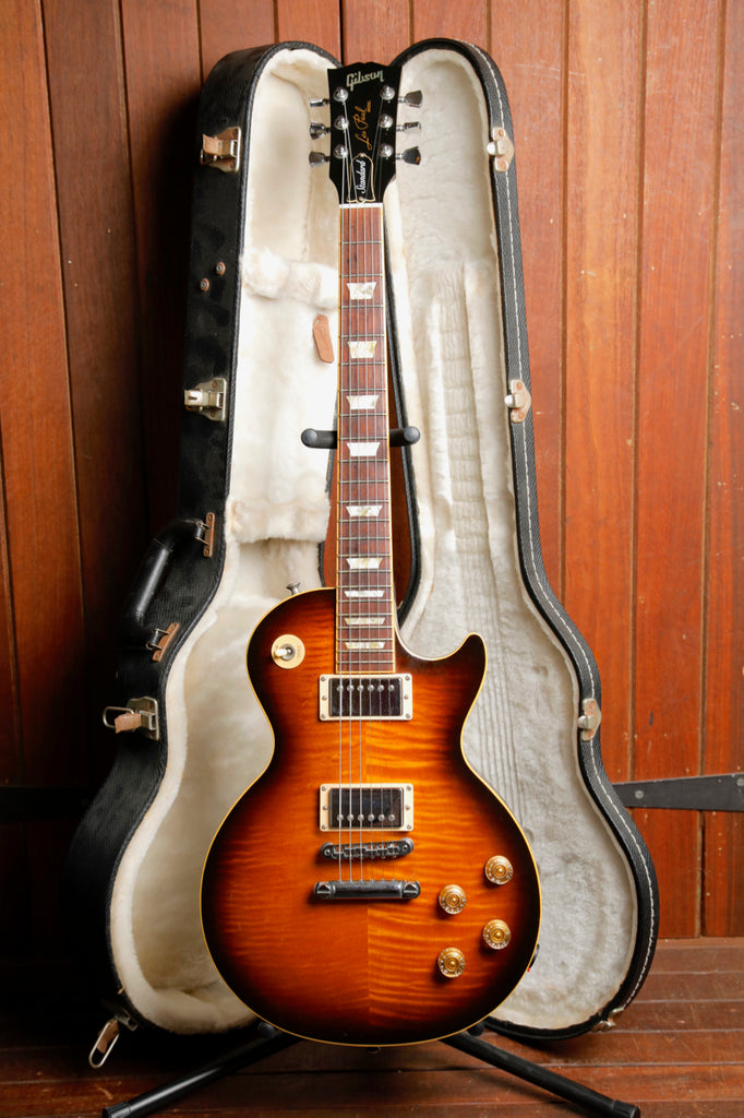 Gibson Les Paul Standard Tobacco Sunburst Electric Guitar 2009 Pre-Owned