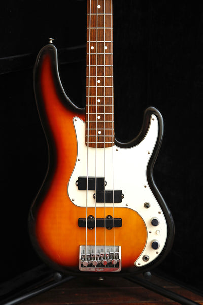 Fender Precision Plus Bass Guitar Sunburst 1989 Pre-Owned