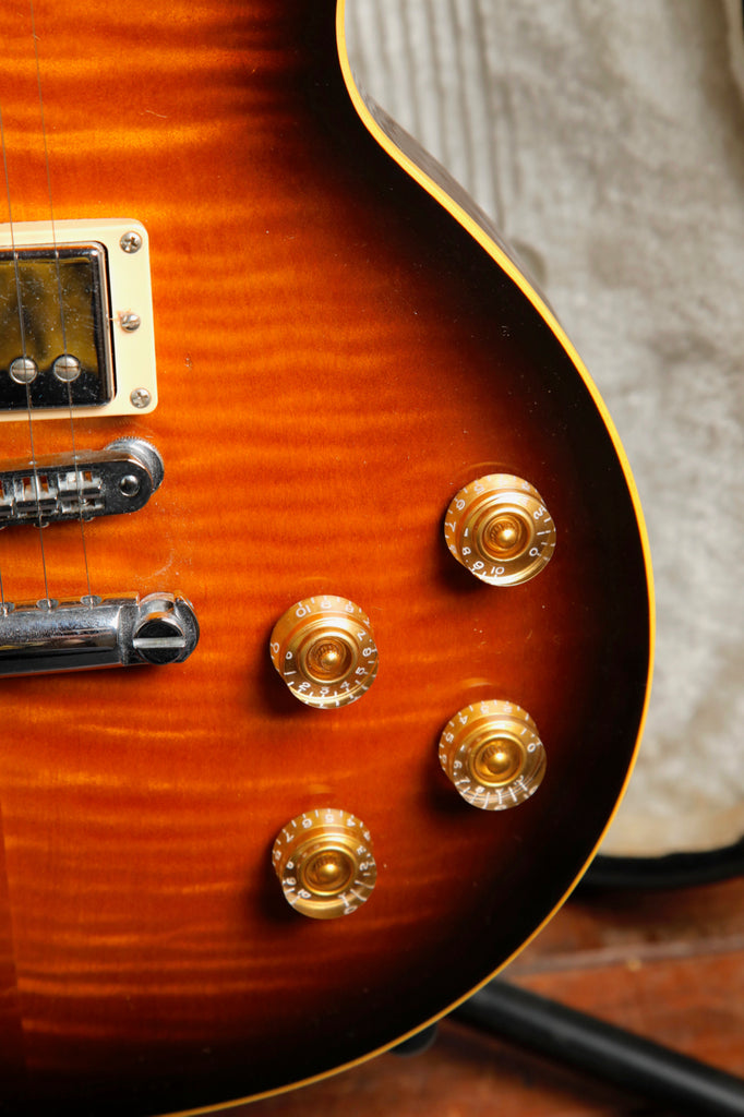 Gibson Les Paul Standard Tobacco Sunburst Electric Guitar 2009 Pre-Owned