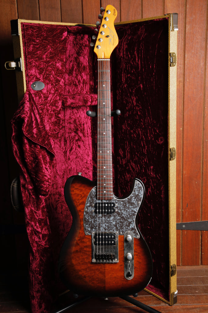 Dean Zelinsky Dellatera Quilt Private Label Electric Guitar Pre-Owned
