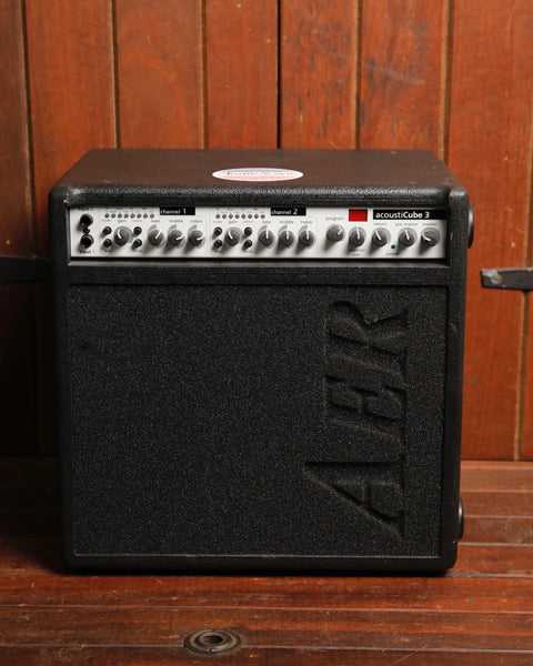 AER Acousticube 3 120 Watt Acoustic Instrument Combo Amplifier Pre-Owned