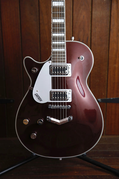 Gretsch G5220 Left Handed Electromatic Jet BT Single-Cut W/V-Stoptail Dark Cherry Metallic Electric Guitar Pre-Owned