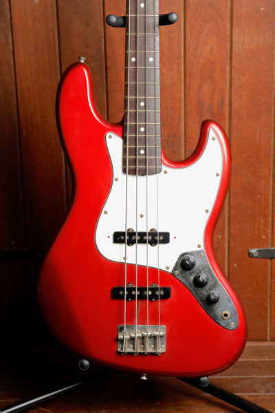 Fender Japan JB-62 Jazz Bass Reissue Candy Apple Red 1990 Pre-Owned