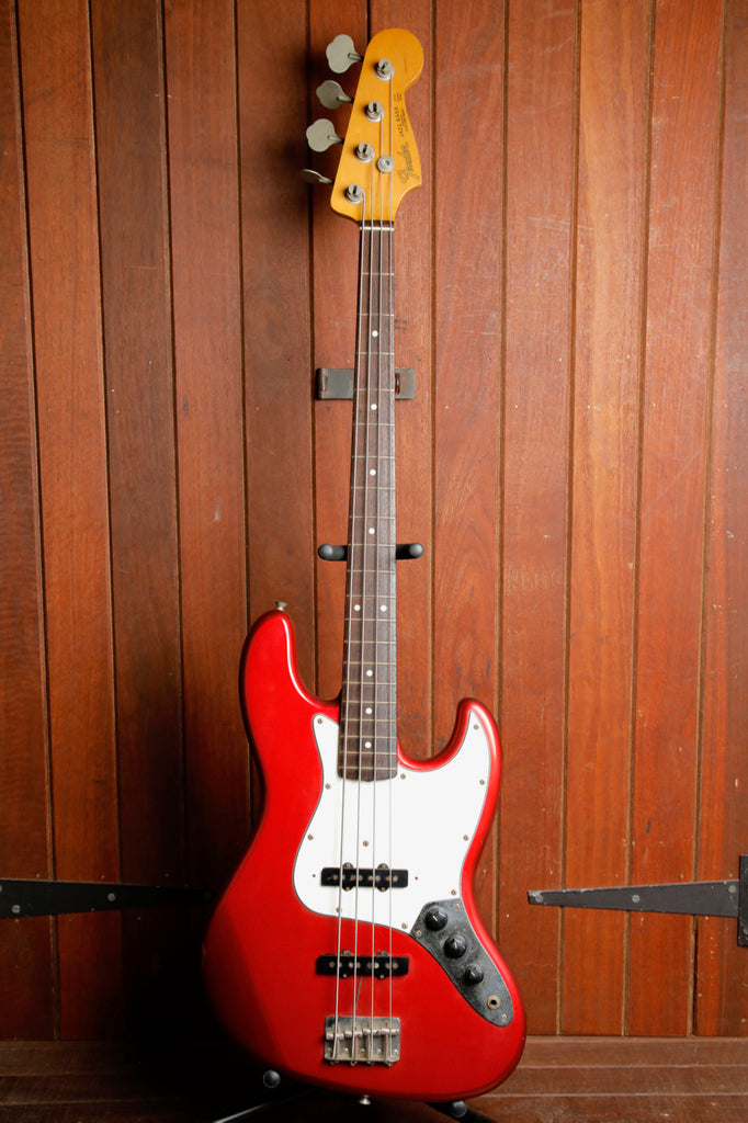 Fender Japan JB-62 Jazz Bass Reissue Candy Apple Red 1990 Pre-Owned