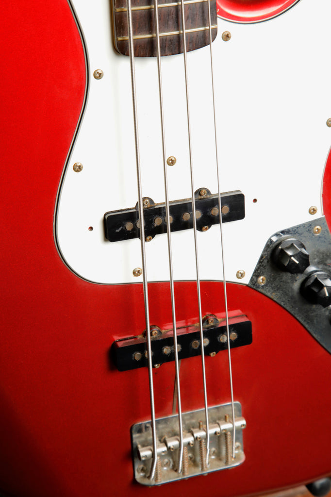 Fender Japan JB-62 Jazz Bass Reissue Candy Apple Red 1990 Pre-Owned