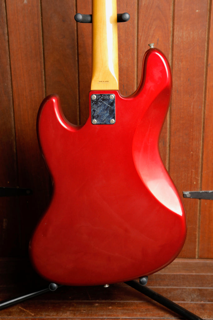 Fender Japan JB-62 Jazz Bass Reissue Candy Apple Red 1990 Pre-Owned