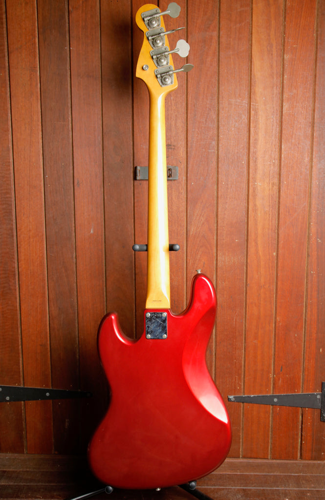 Fender Japan JB-62 Jazz Bass Reissue Candy Apple Red 1990 Pre-Owned