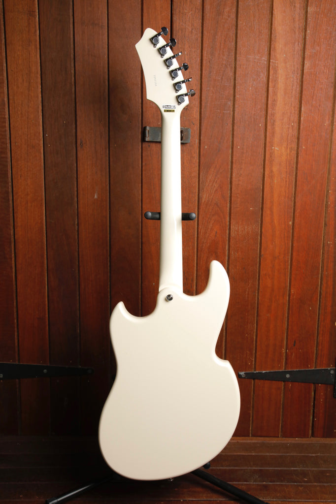 Eastwood "Sharkbite" Fyrbyrd Vintage White Electric Guitar