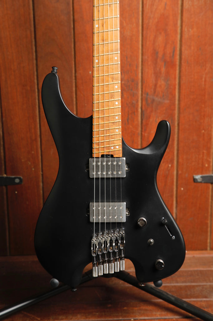 Ibanez QX52 Black Flat Electric Guitar 2021 Pre-Owned