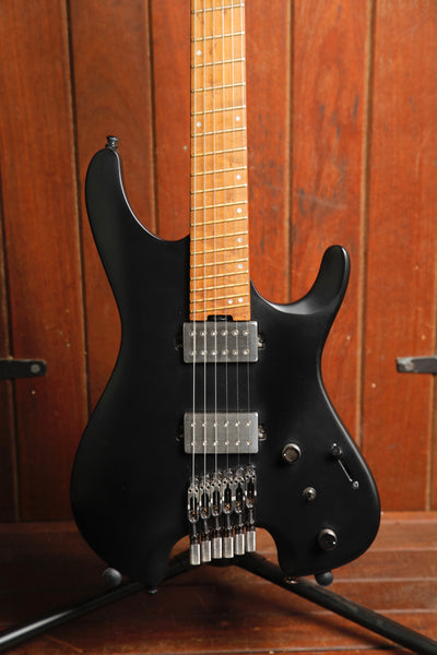 Ibanez QX52 Black Flat Electric Guitar 2021 Pre-Owned