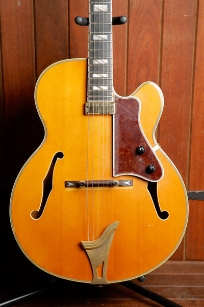 Aria Pro II FA-03 Natural Archtop Hollowbody Electric Guitar Pre-Owned