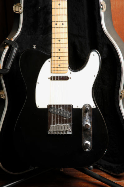 Fender American Telecaster Black Electric Guitar 2002 Pre Owned
